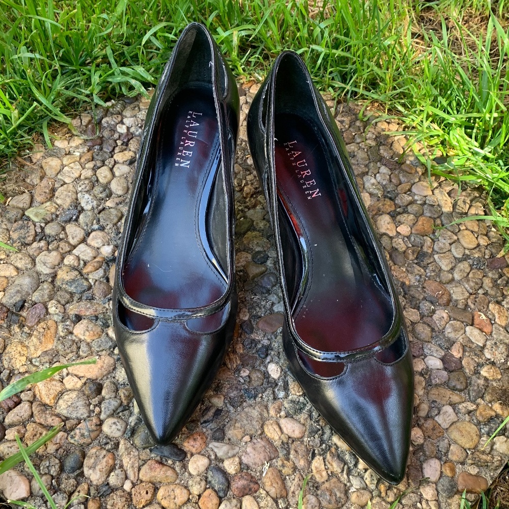 Vintage Ralph Lauren Black Heels